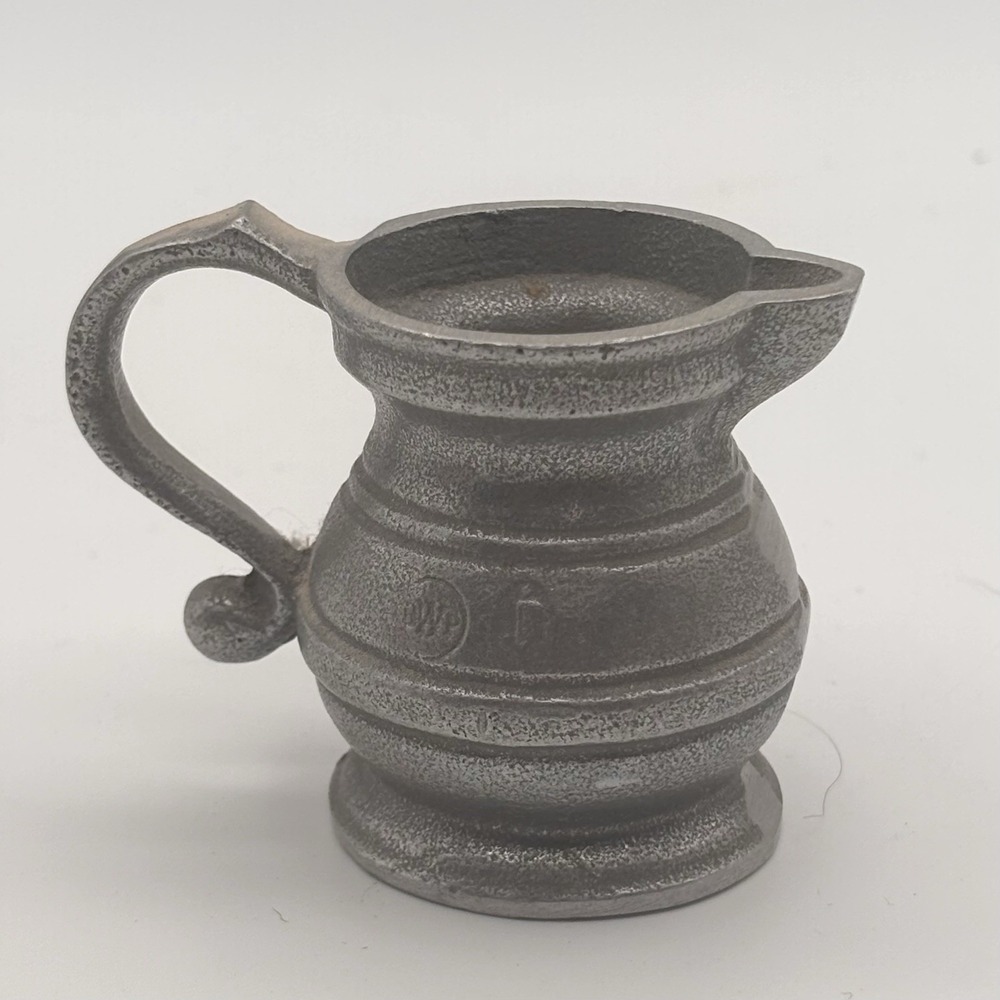 Vintage Wilton Armetale Pewter Small Creamer Pitcher  2" Stamped RWP